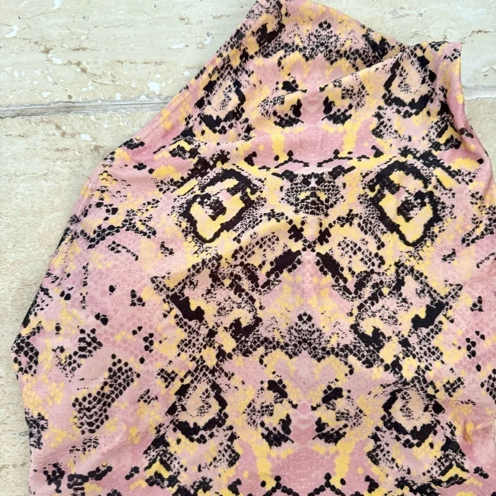 CIA Maritima Swimsuit, Size M, Snake Skin Design